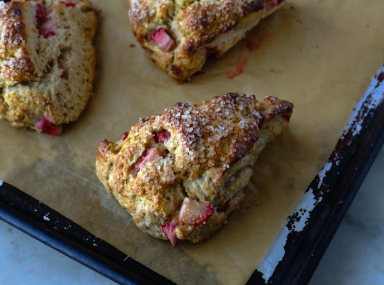 Strawberry Scones